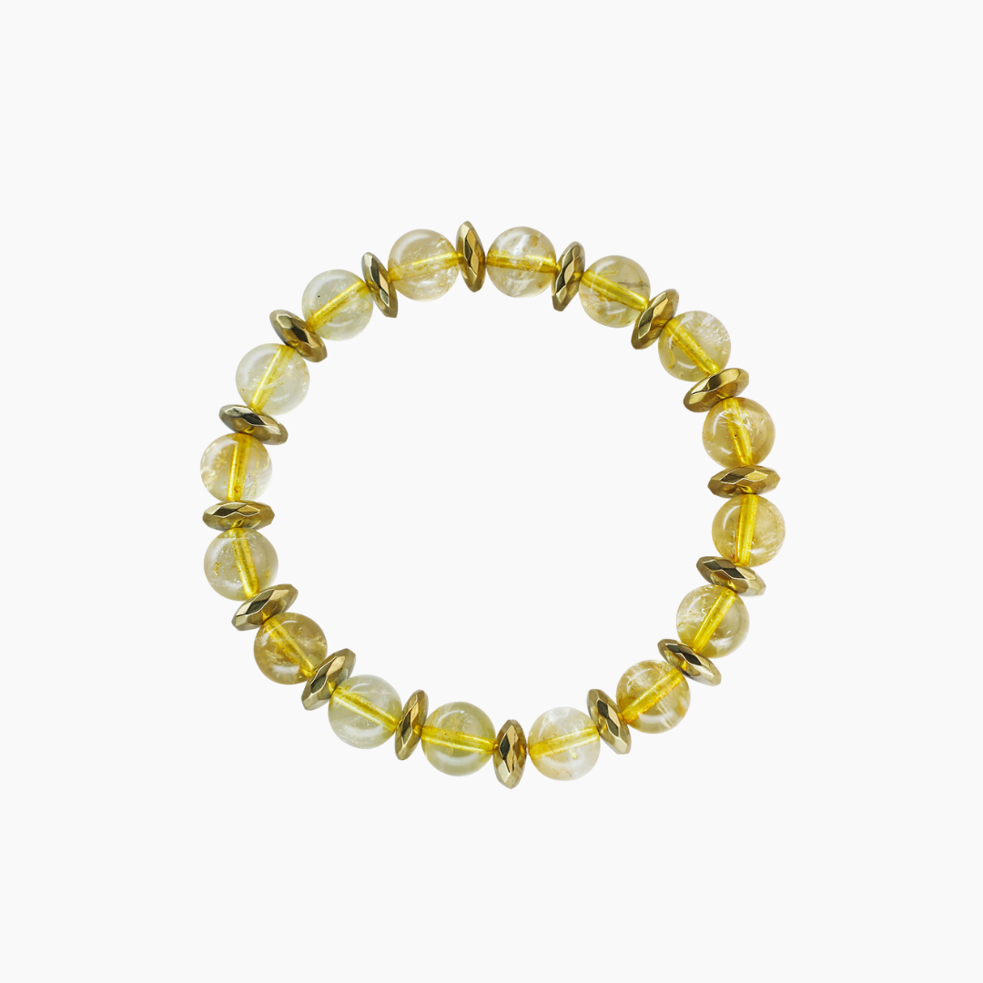 Citrine and hematite discount together